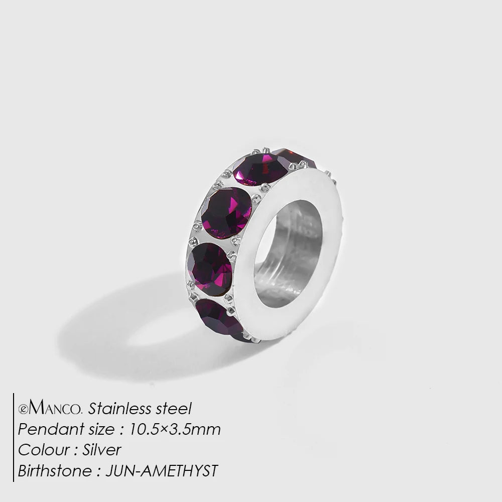 Round Pave Juli Charm