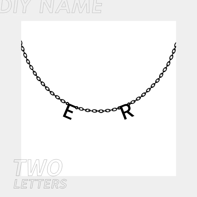 Custom Letter Necklace