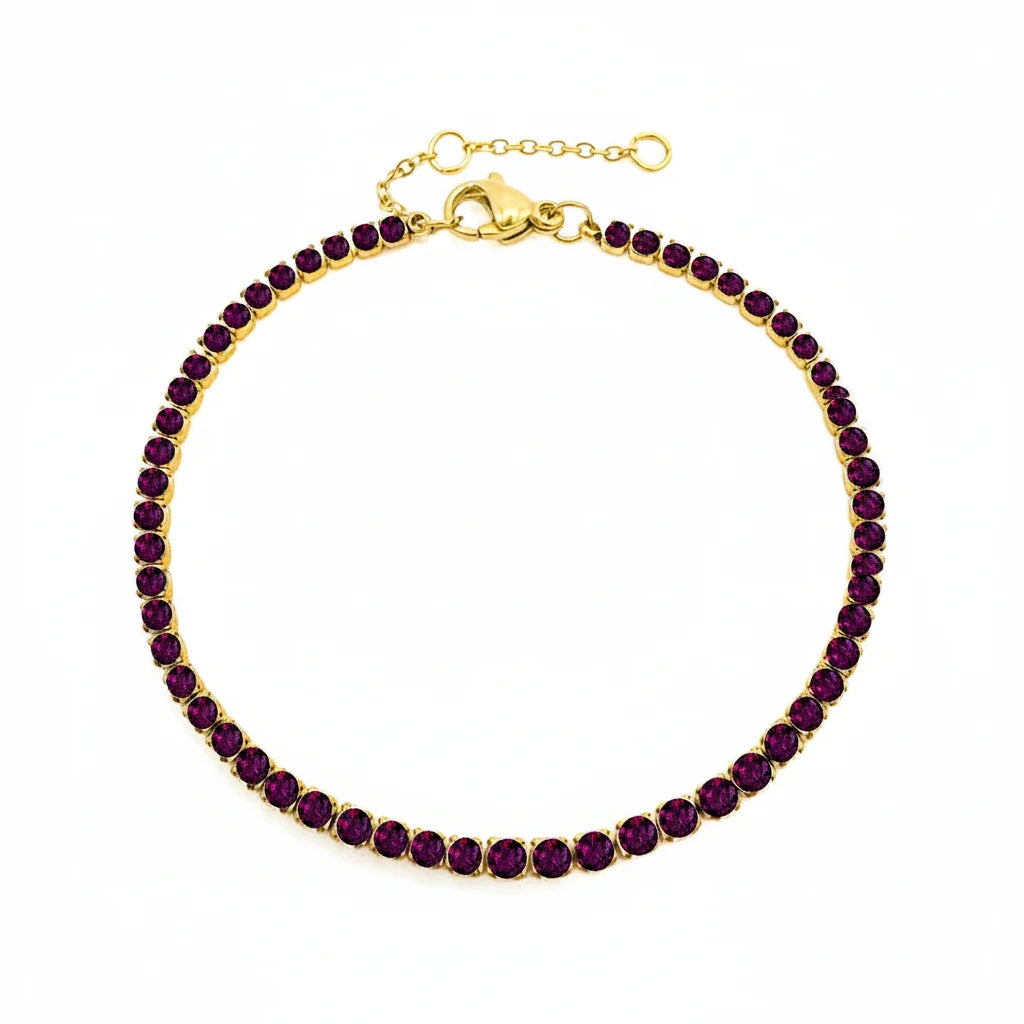 Birthstone Tennis Bracelet