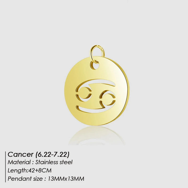 Zodiac Cut Charm