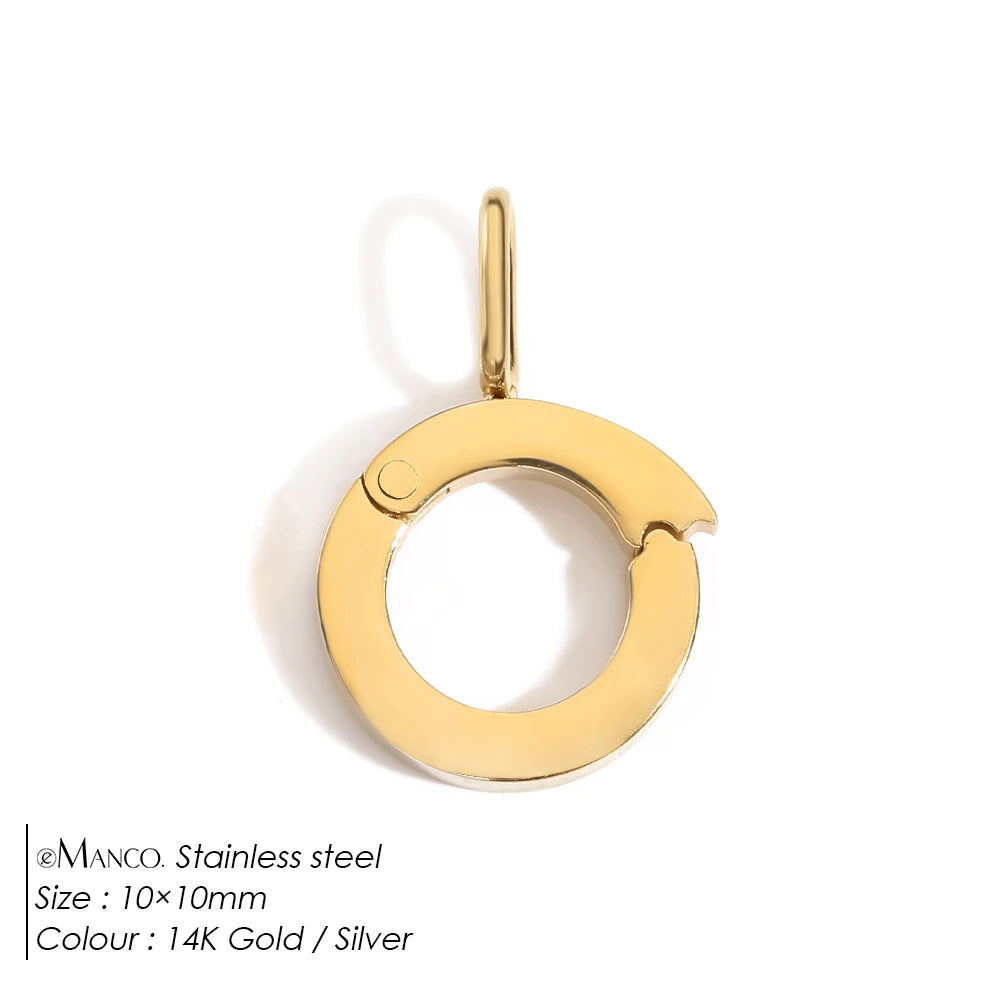 Locking Charm Connecter für Ketten