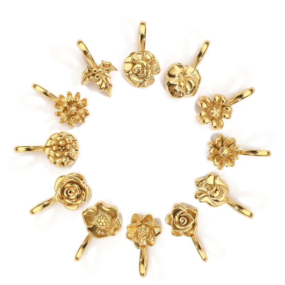 Geburtsblumen Charm
