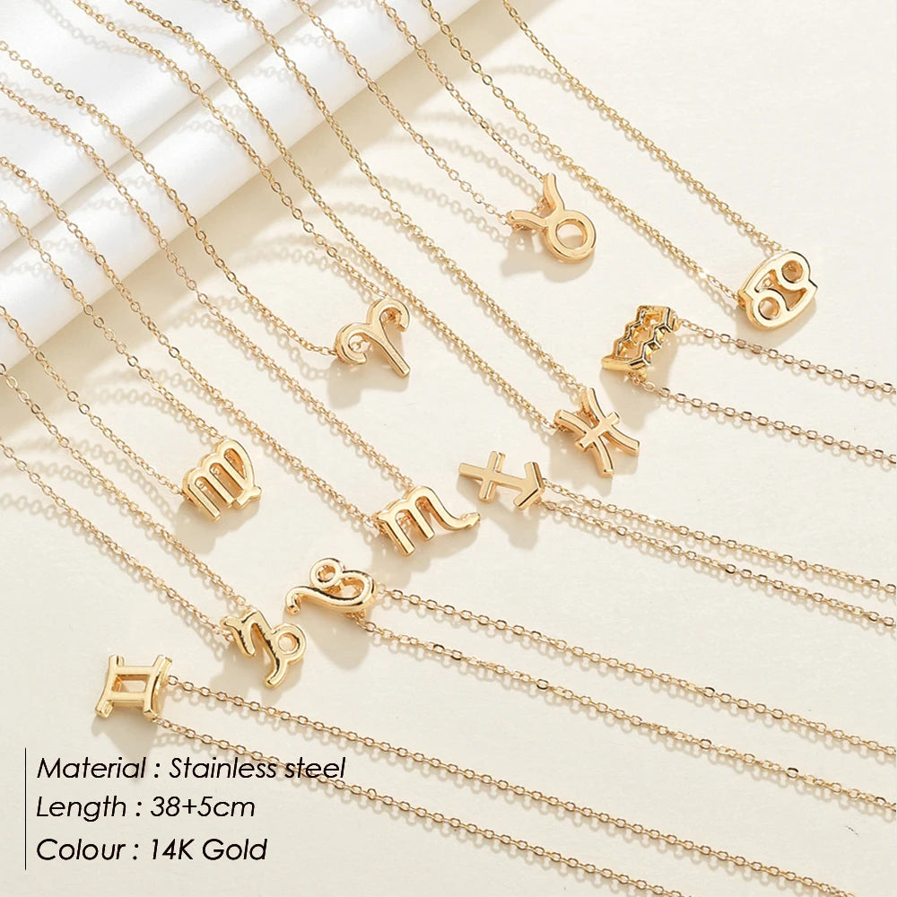 Floating Zodiac Kette