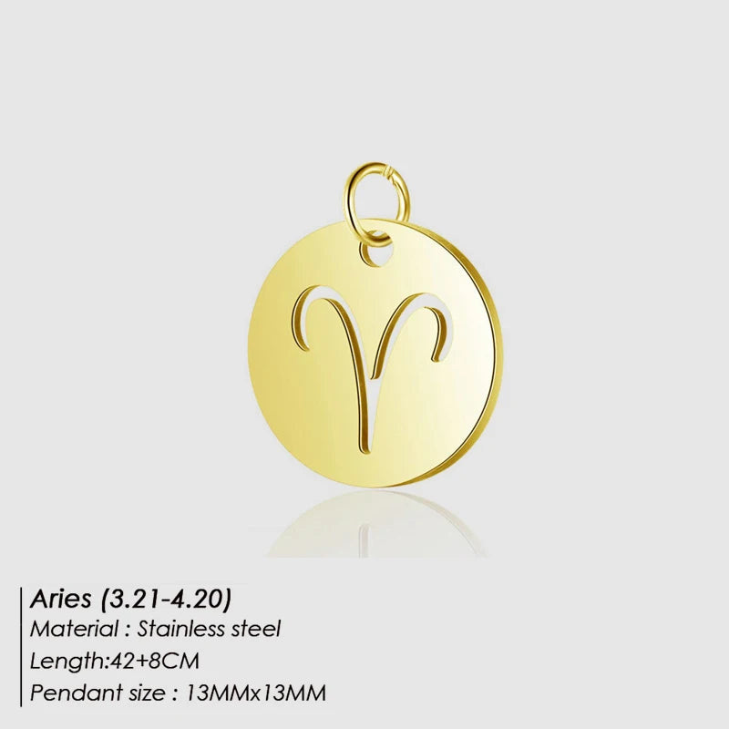 Zodiac Cut Charm