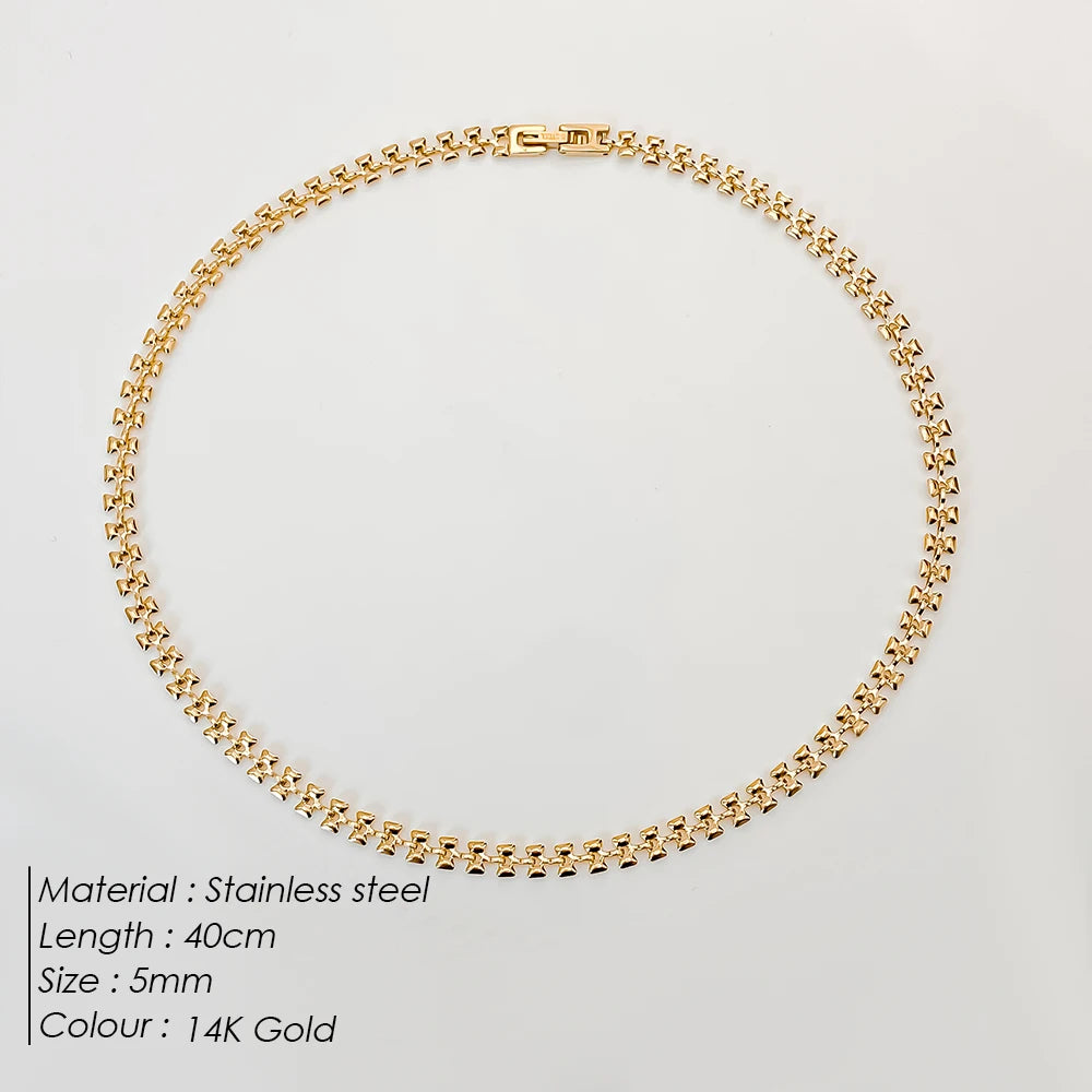 Bow Choker Kette
