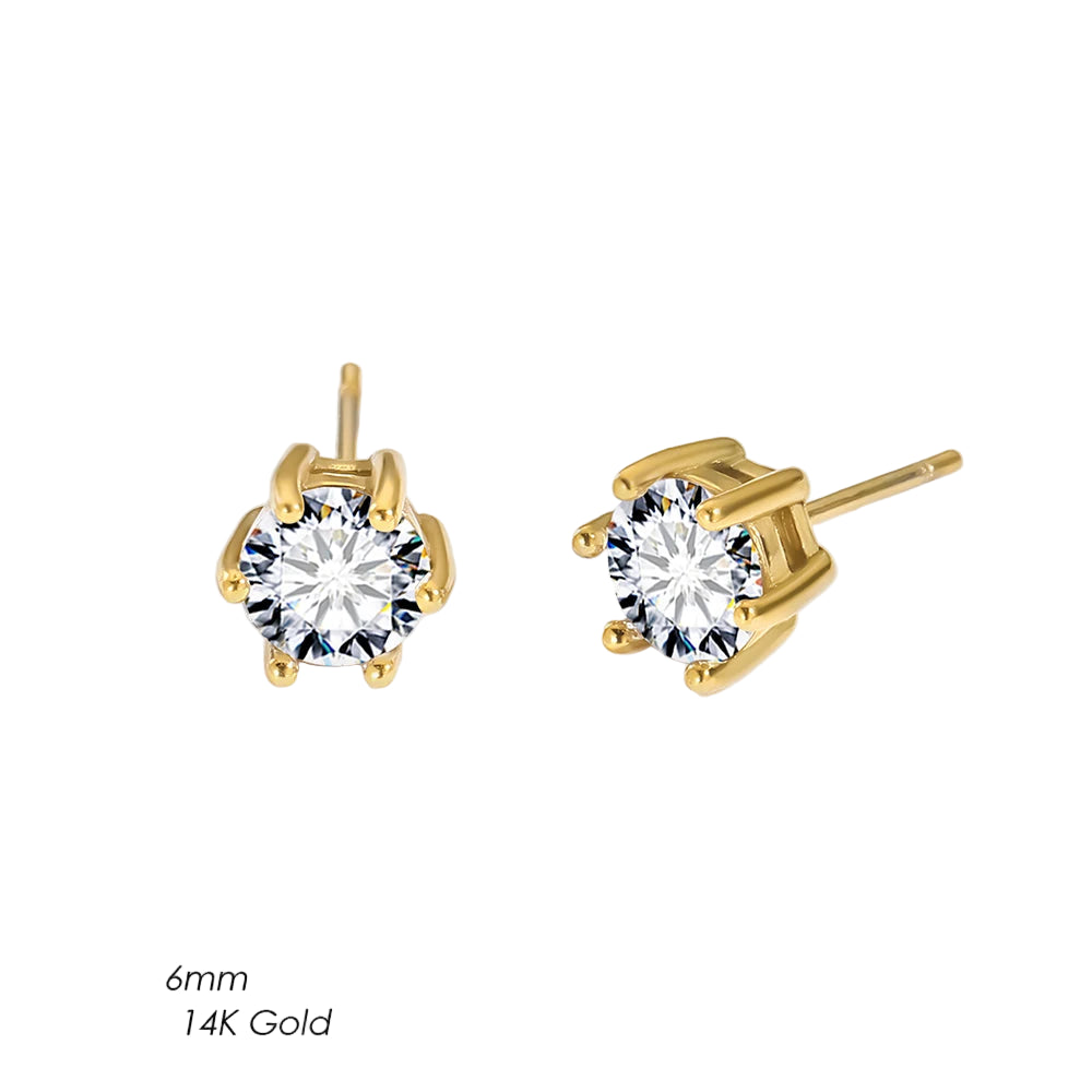 Eco Diamant Stud Ohrringe