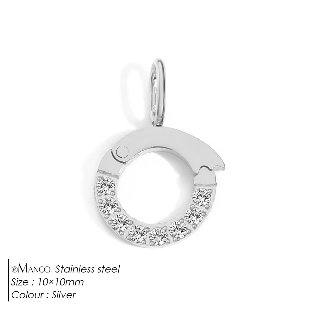 Locking Charm Connecter für Ketten