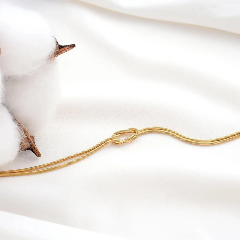 Snake Knotted Armband