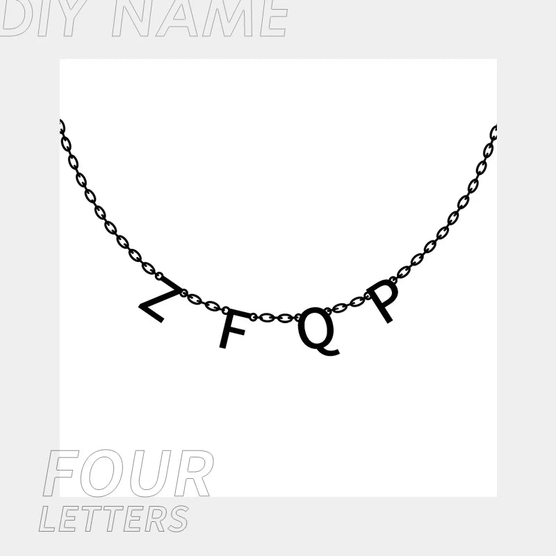 Custom Letter Necklace