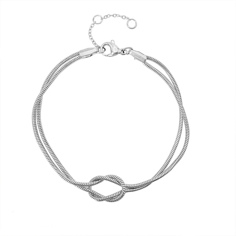 Snake Knotted Armband