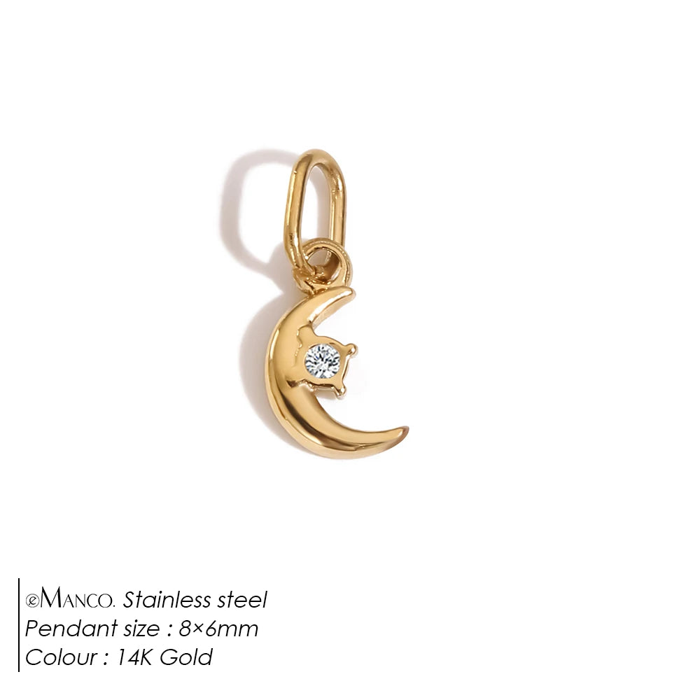 Star Sun Moon Charms