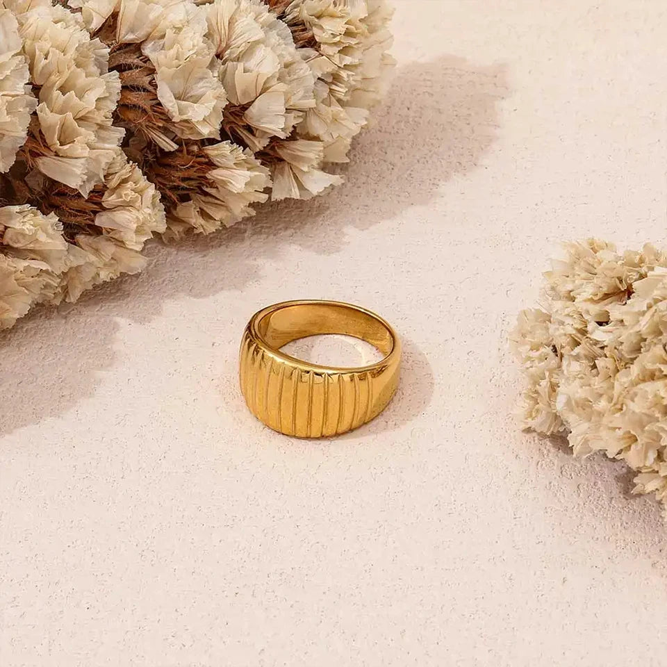 Cut Wide Ring