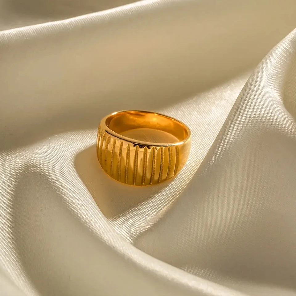Cut Wide Ring