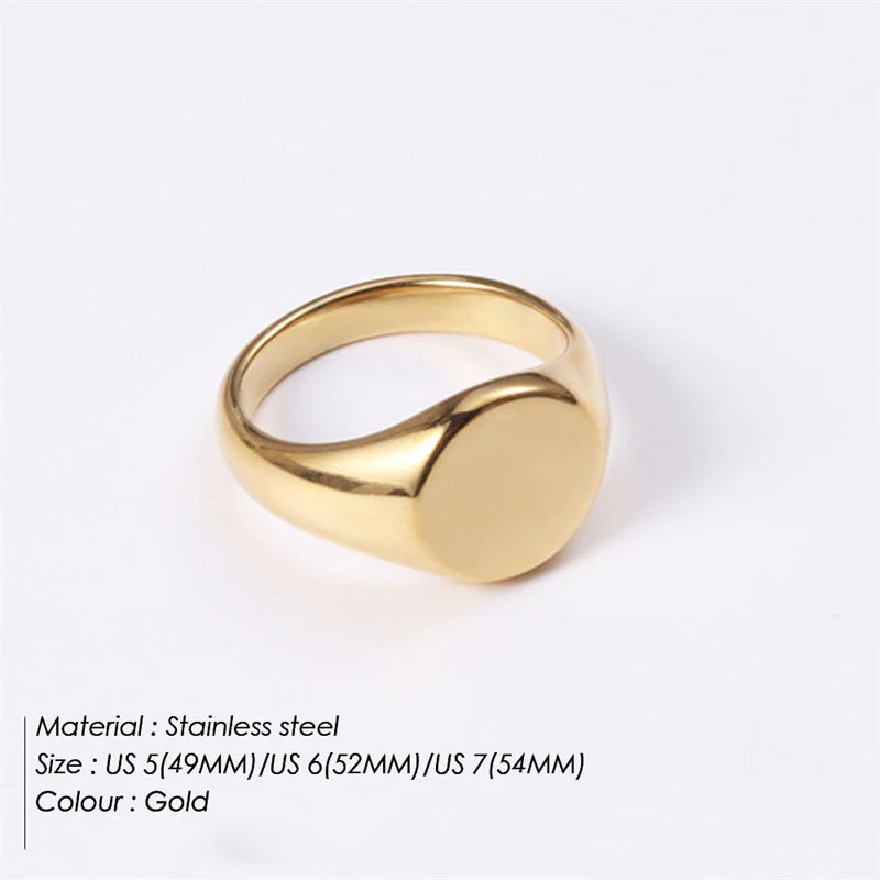 Siegle Minimalist Round Ring