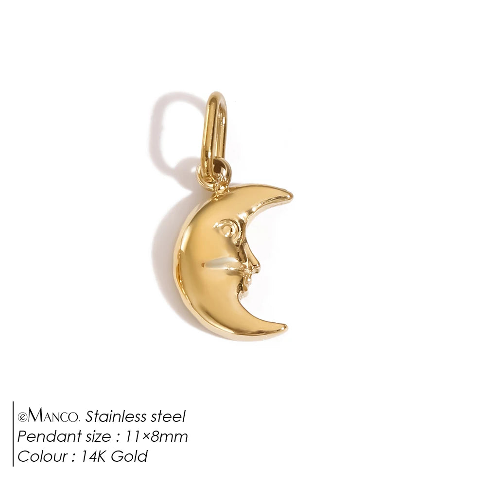 Star Sun Moon Charms