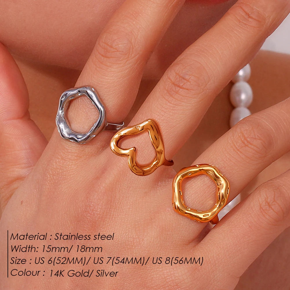 organic flow Ring