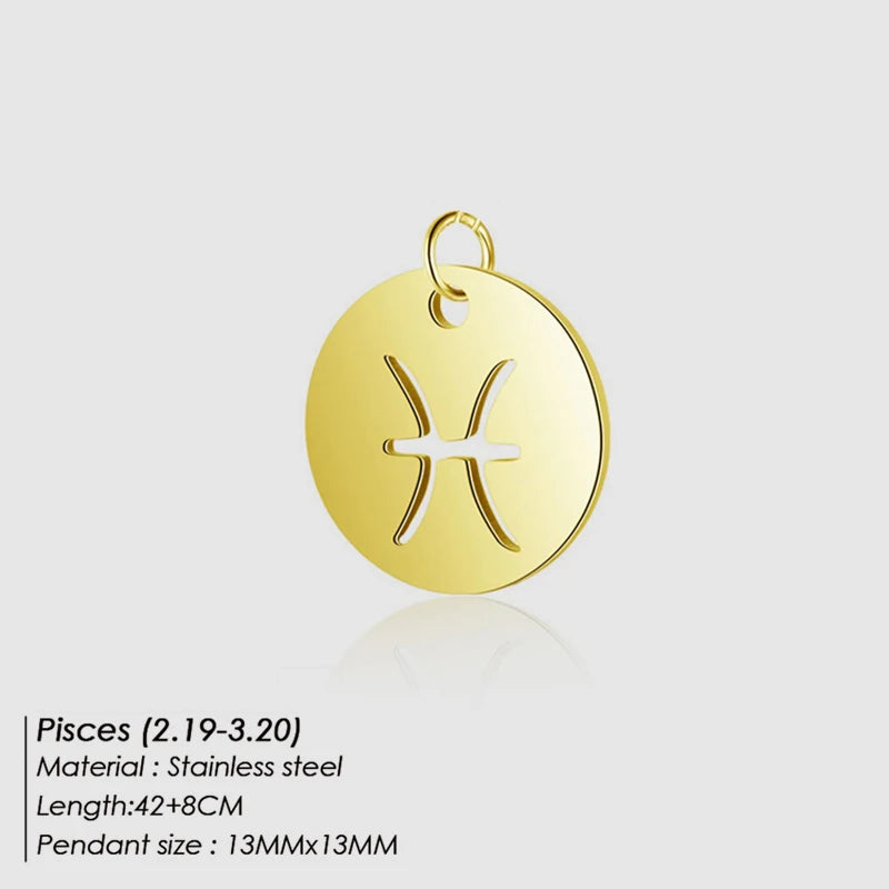 Zodiac Cut Charm