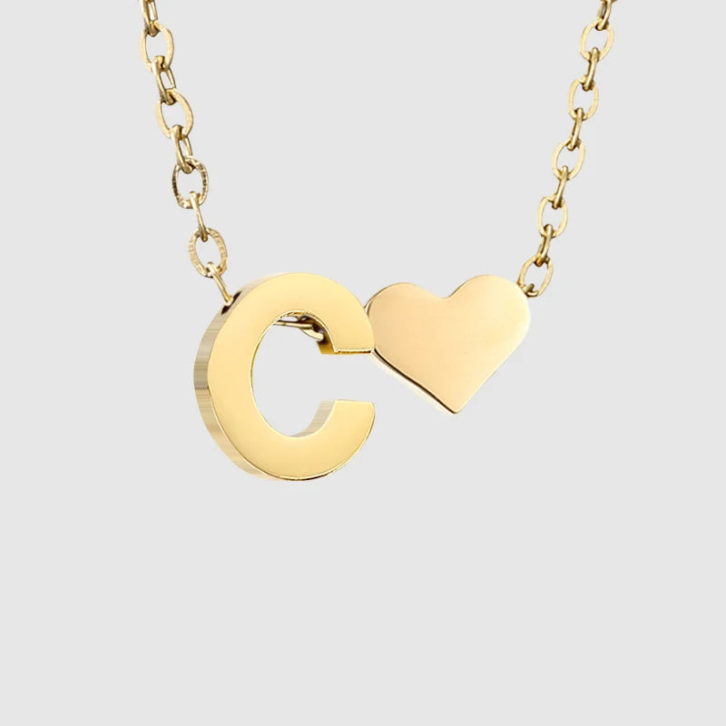 Heart Letter Kette