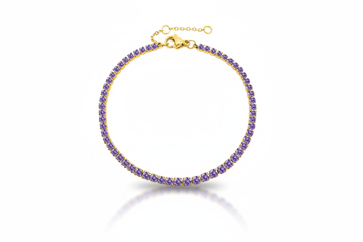 Birthstone Tennis Armband