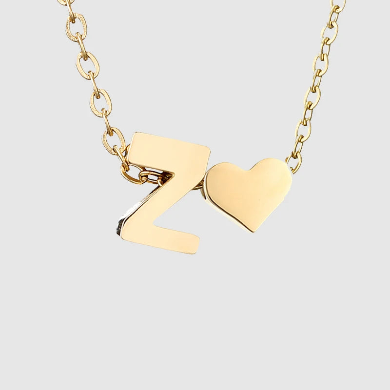 Heart Letter Kette