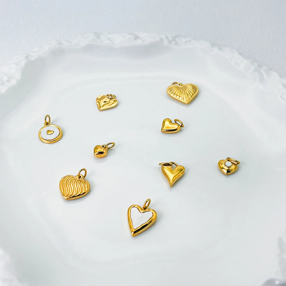 Hearts Charms