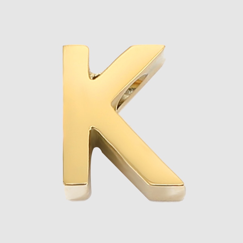 Floting Letter Charm Kette