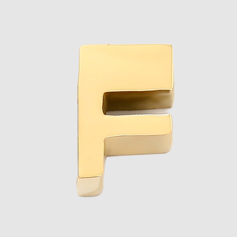 Floting Letter Charm Kette