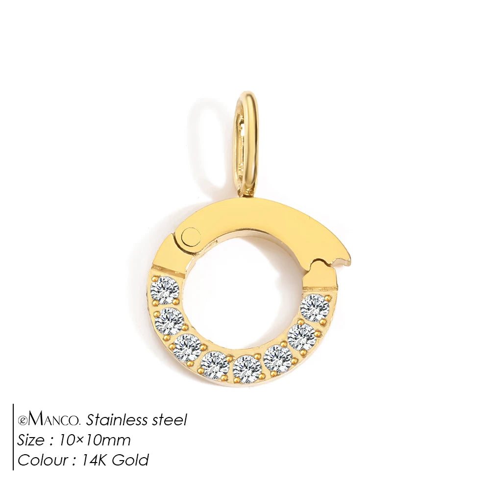 Locking Charm Connecter für Ketten