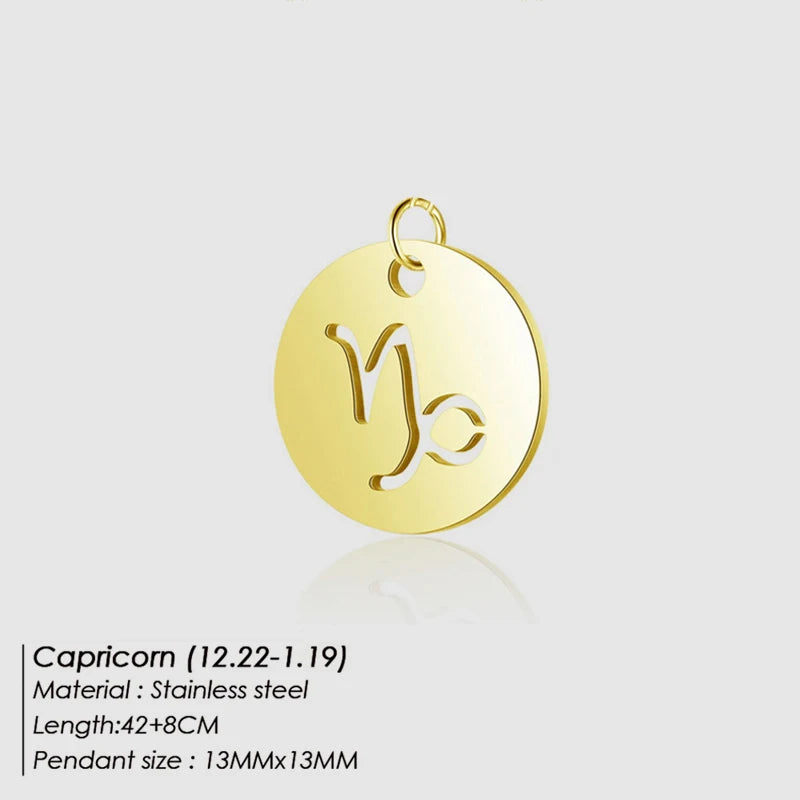 Zodiac Cut Charm