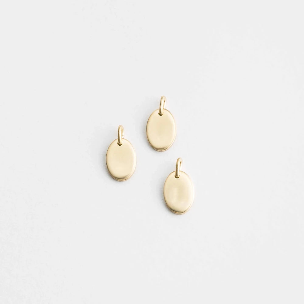 Oval Mirror Charm