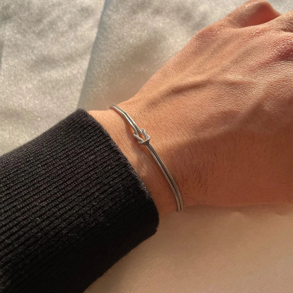 Snake Knotted Armband
