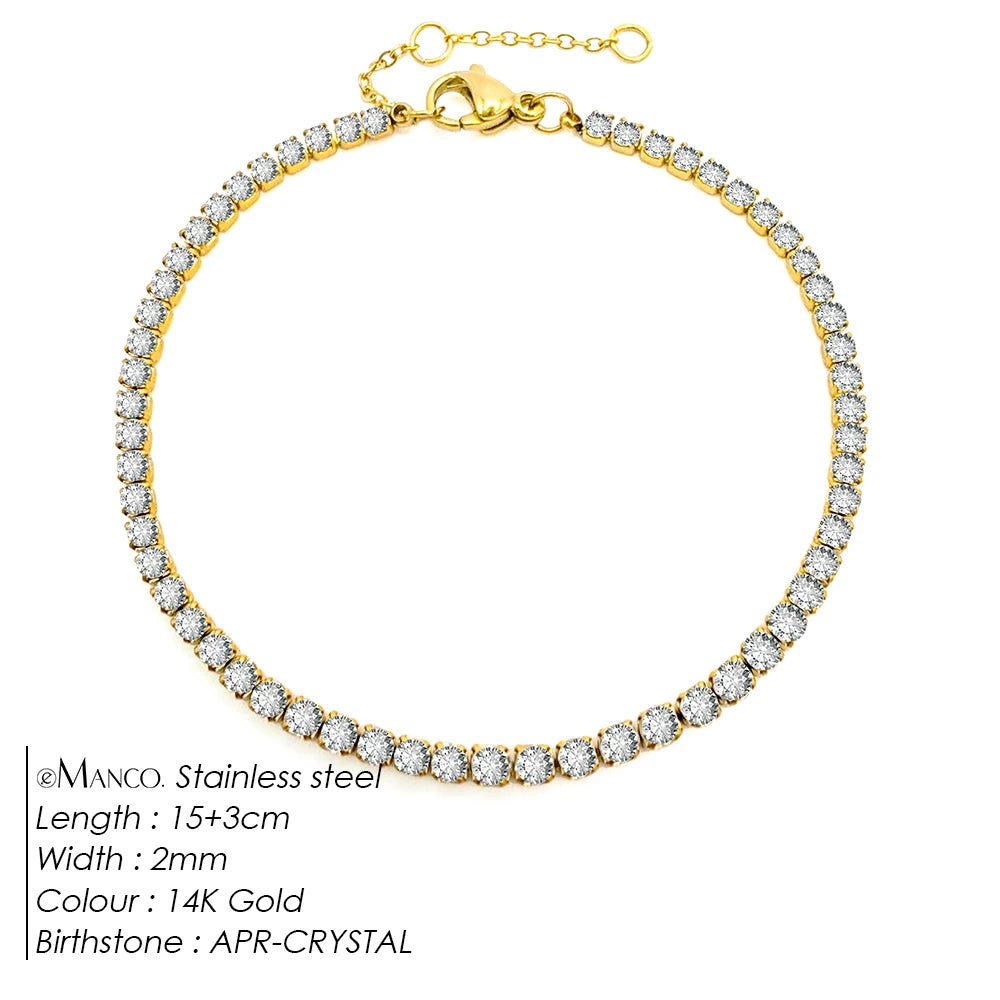 Birthstone Tennis Bracelet
