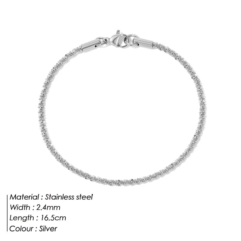 Sparkling Twist Armband