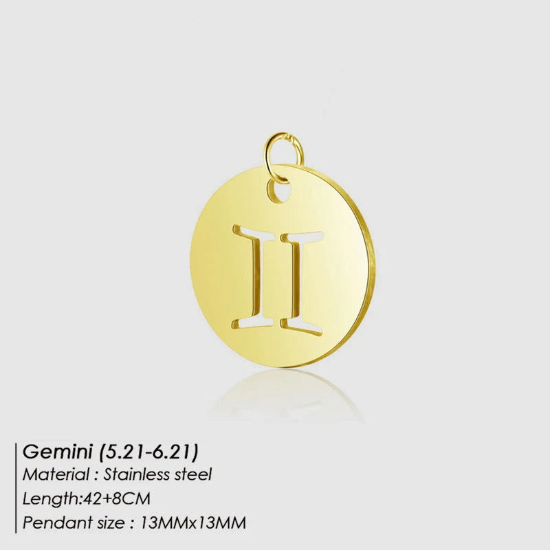 Zodiac Cut Charm