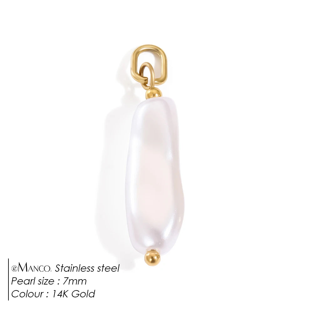 vegan Pearl Charm