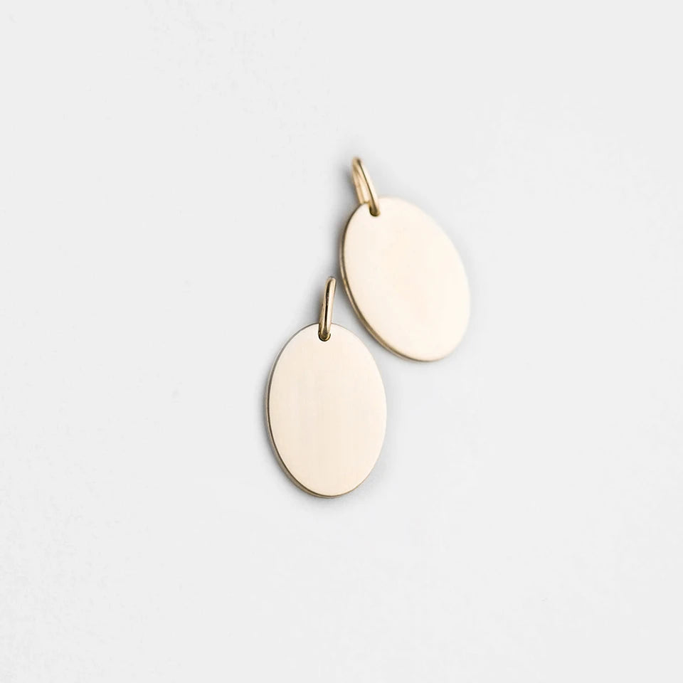 Oval Mirror Charm