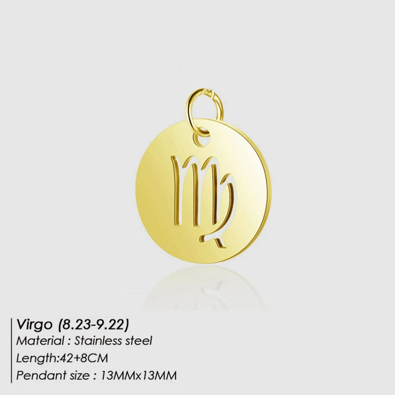 Zodiac Cut Charm