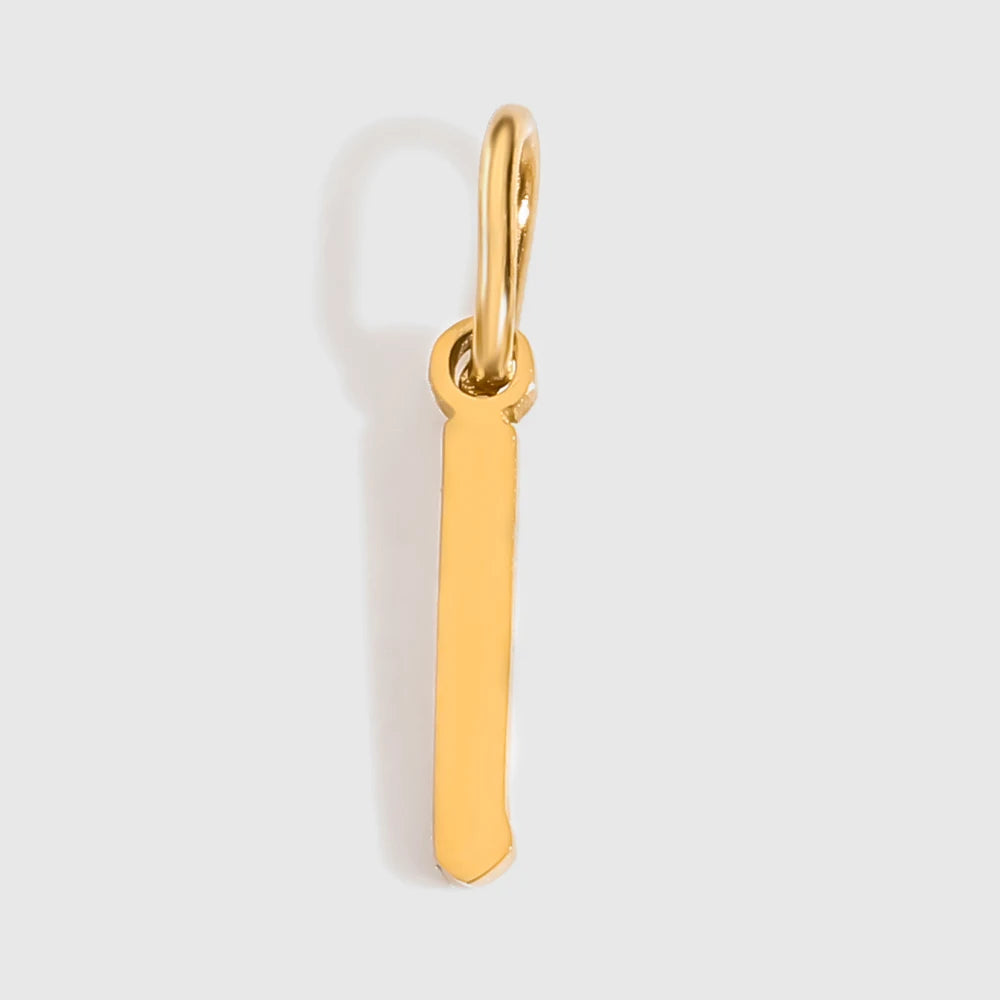 Old Style Letter Charm