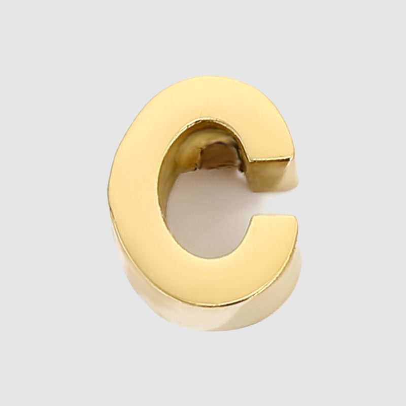 Floting Letter Charm Kette