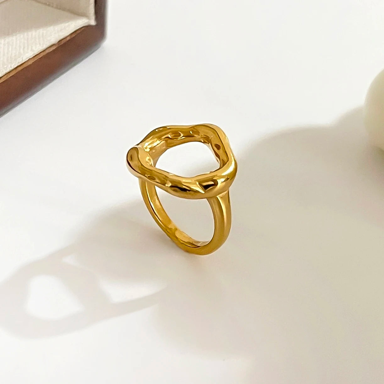 Circle Melted Ring