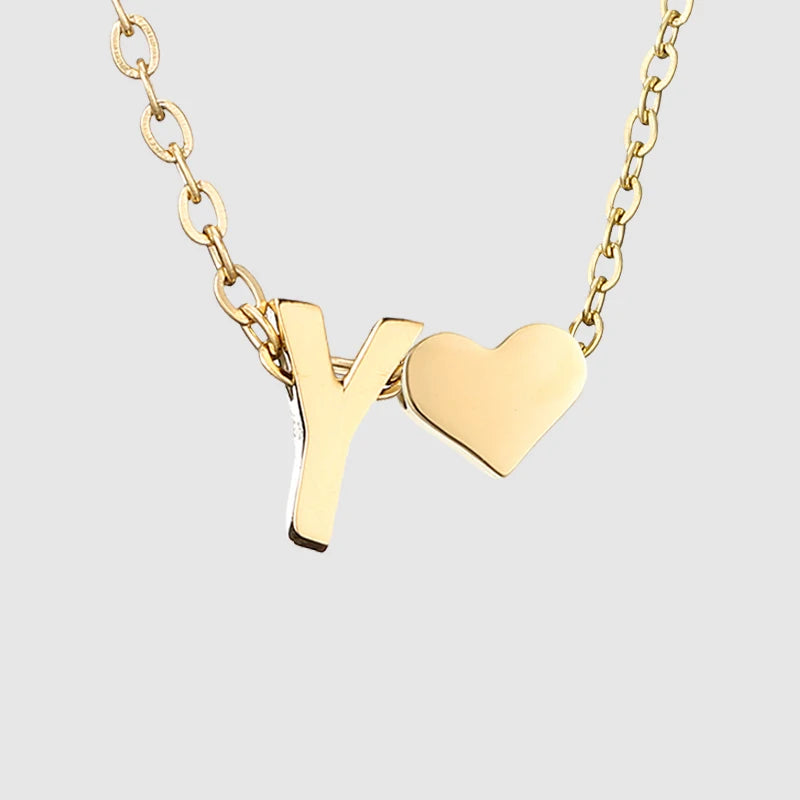 Heart Letter Kette