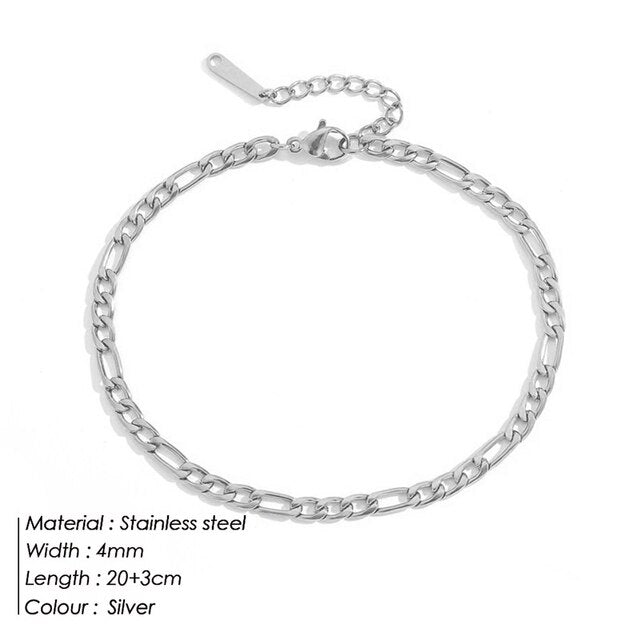 FRANCA Link Chain Fusskettchen