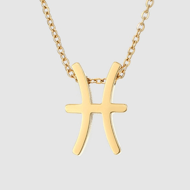 ZODIAC SIGN Floating CHARM Kette