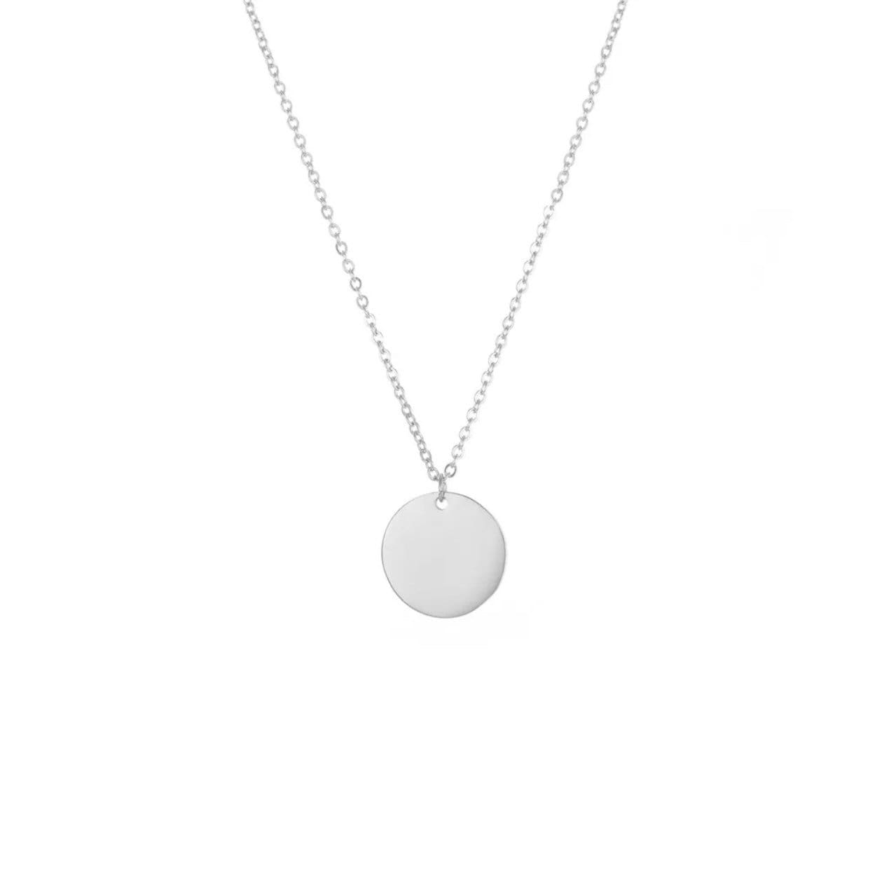 Classic Coin Birthflower Kette