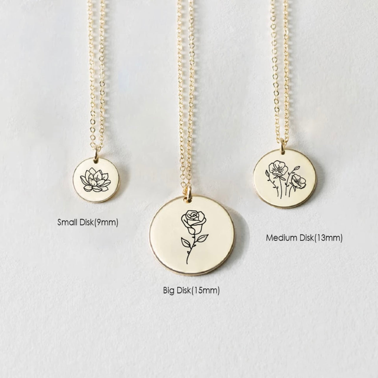 Geburtsblumen Kette